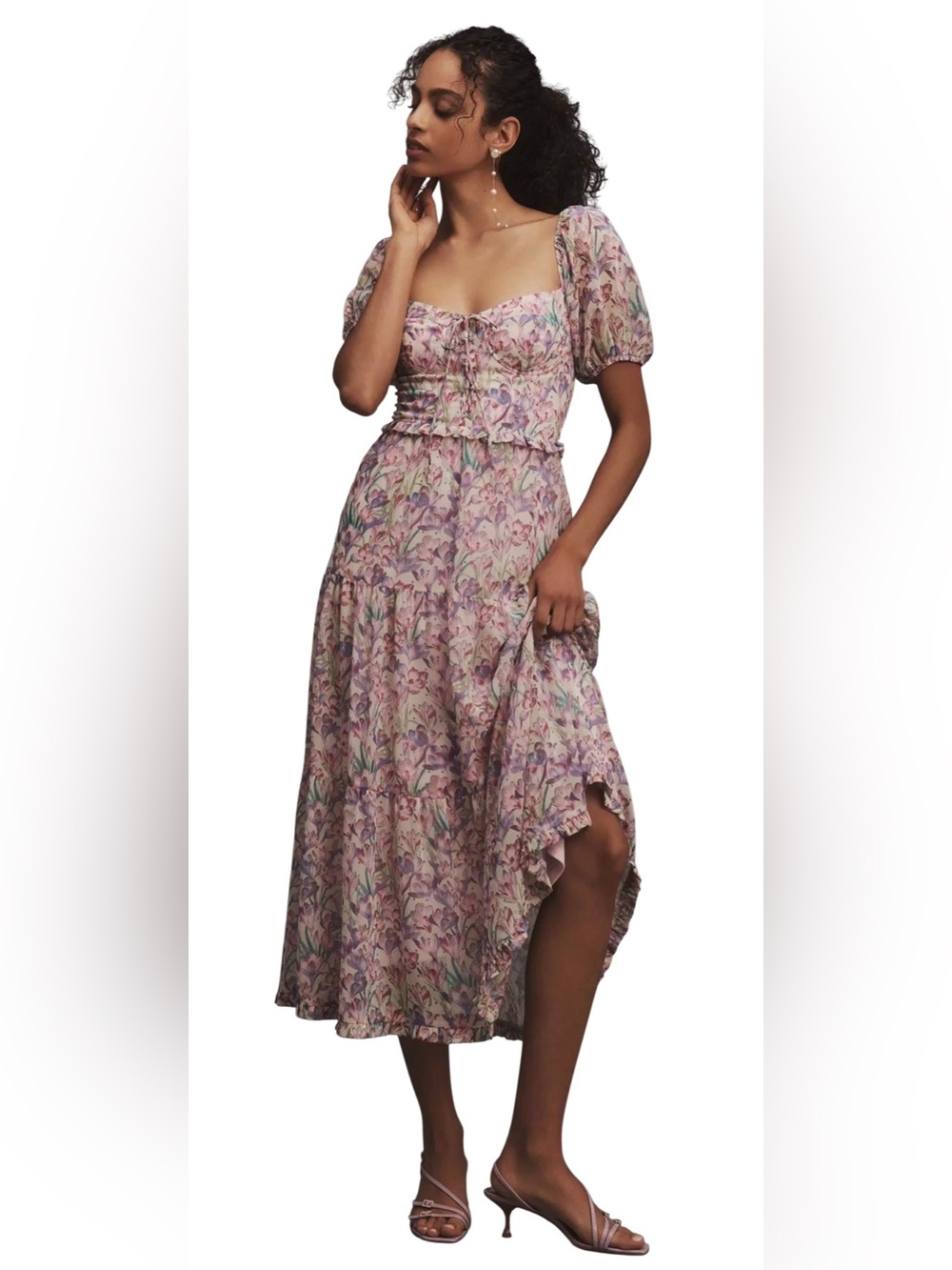 ASTR the Label Floral Dress M